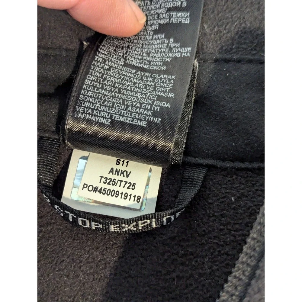 The North Face Jacket Women's Size Medium Koto Full Zip Fleece Lightweight Black